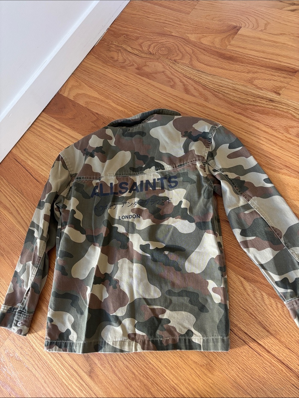All saints boys camo jacket
